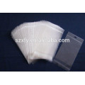 Polypropylene material self seal packing bag for grip elastic band